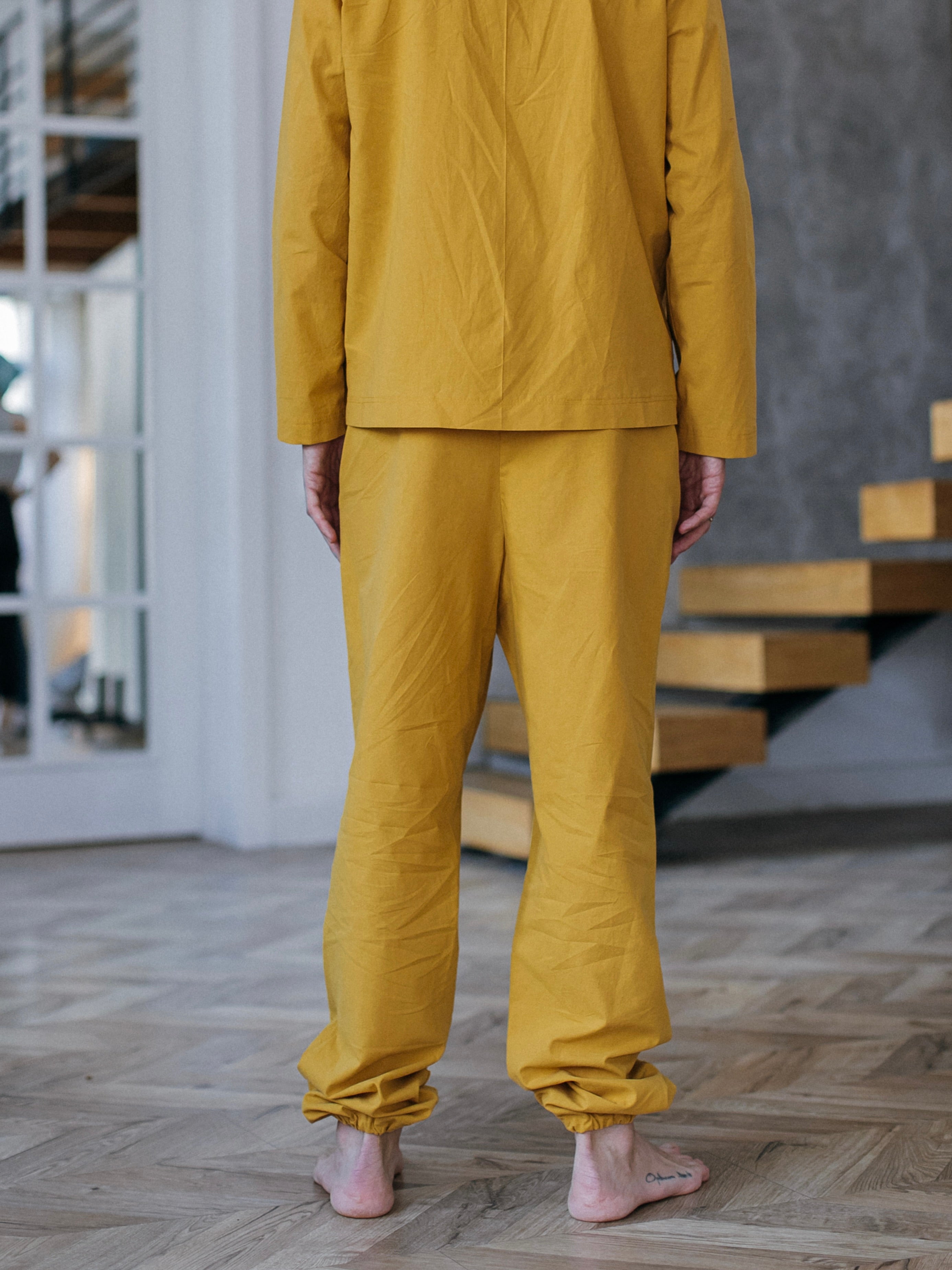 Штани чоловічі з вареної бавовни Leglo Curry