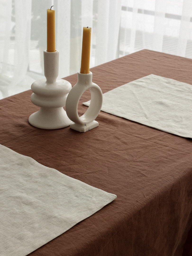 Серветка з вареного льону Ivory