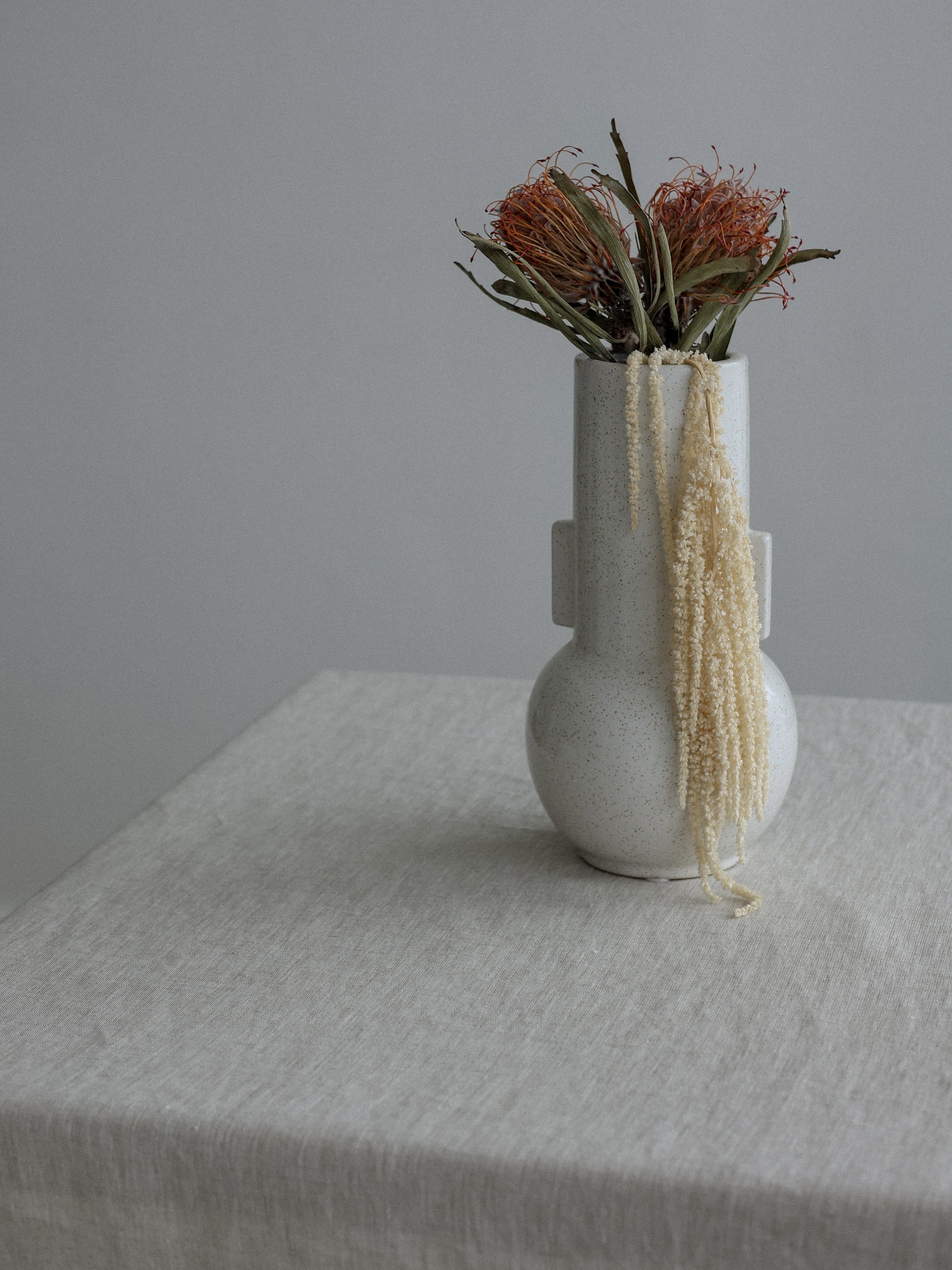 Скатертина з вареного льону Leglo Ivory