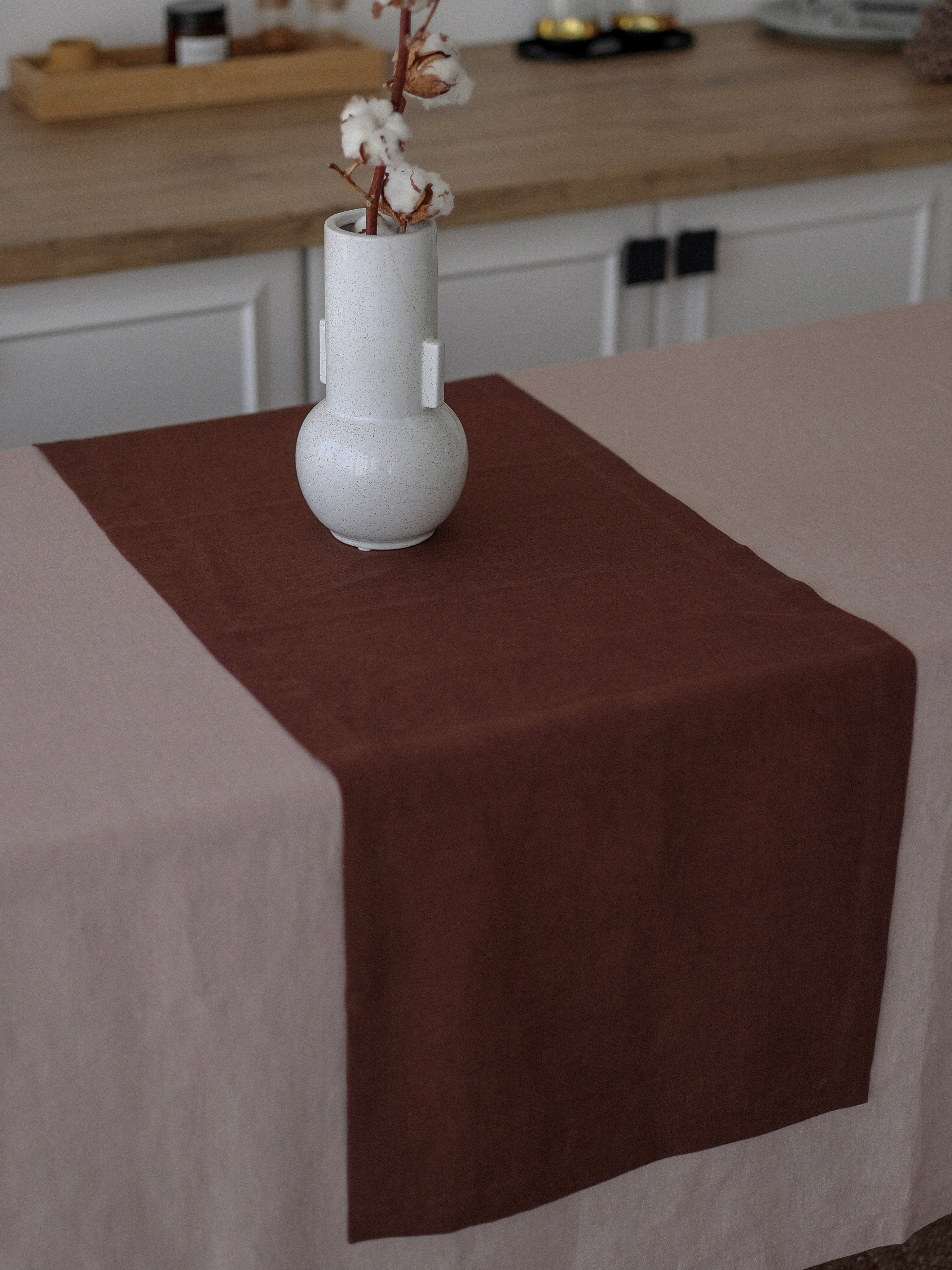 Ранер з вареного льону Leglo Wine