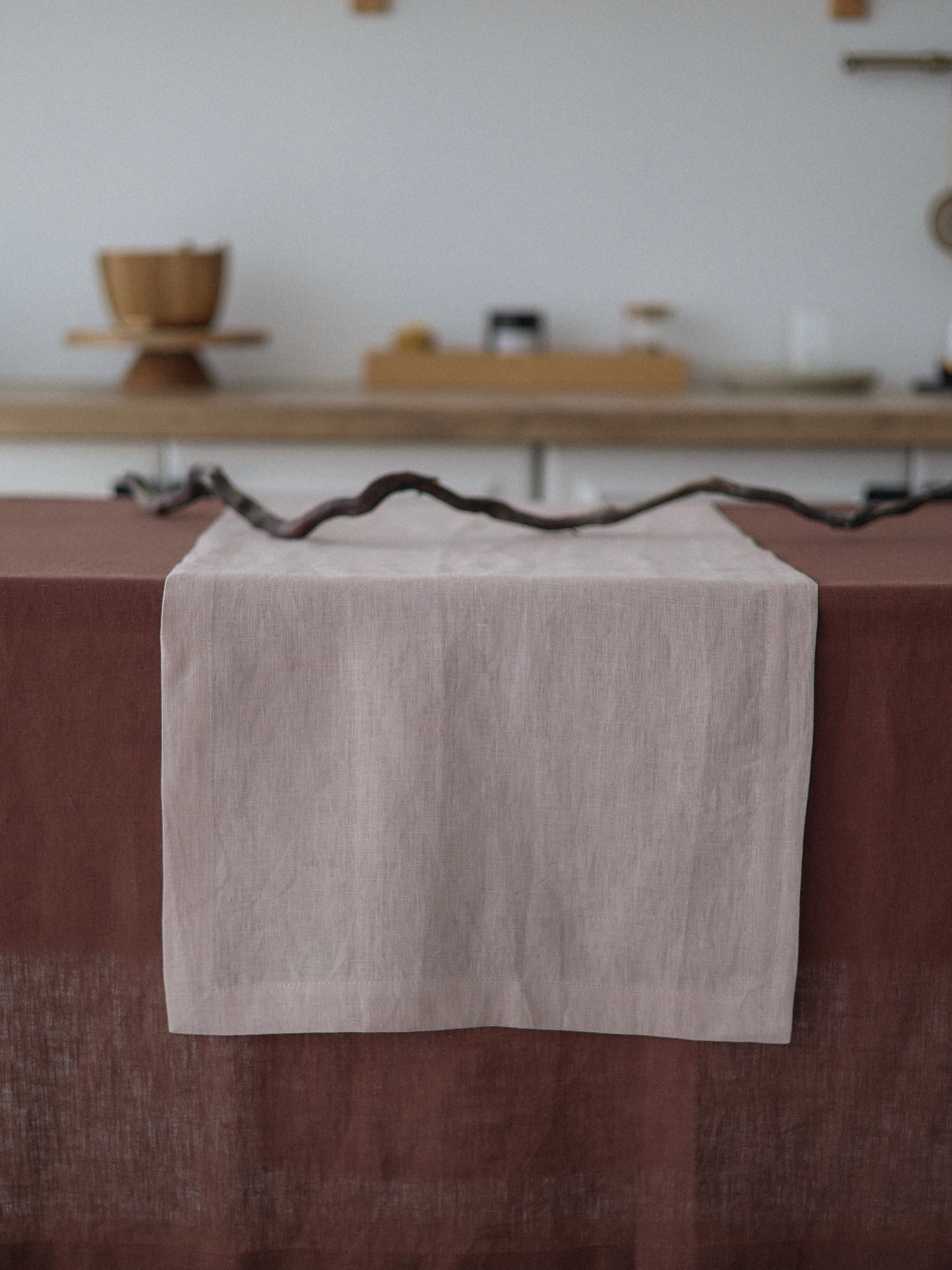 Ранер з вареного льону Leglo Lace