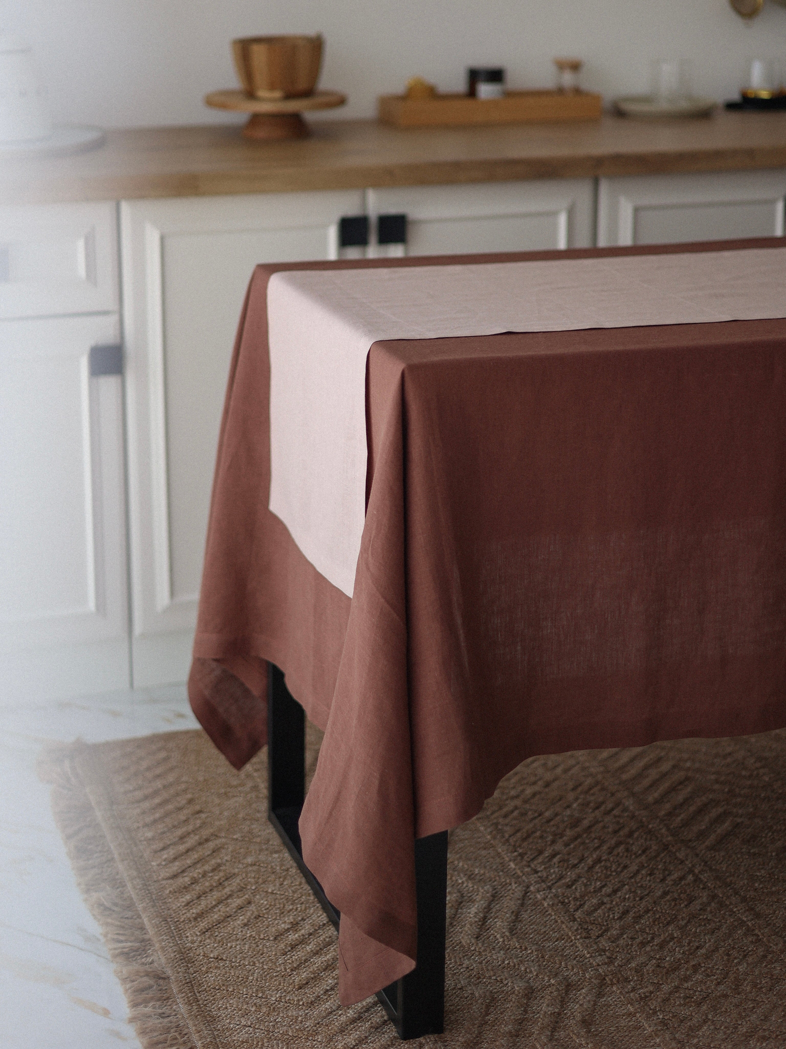 Ранер з вареного льону Leglo Lace