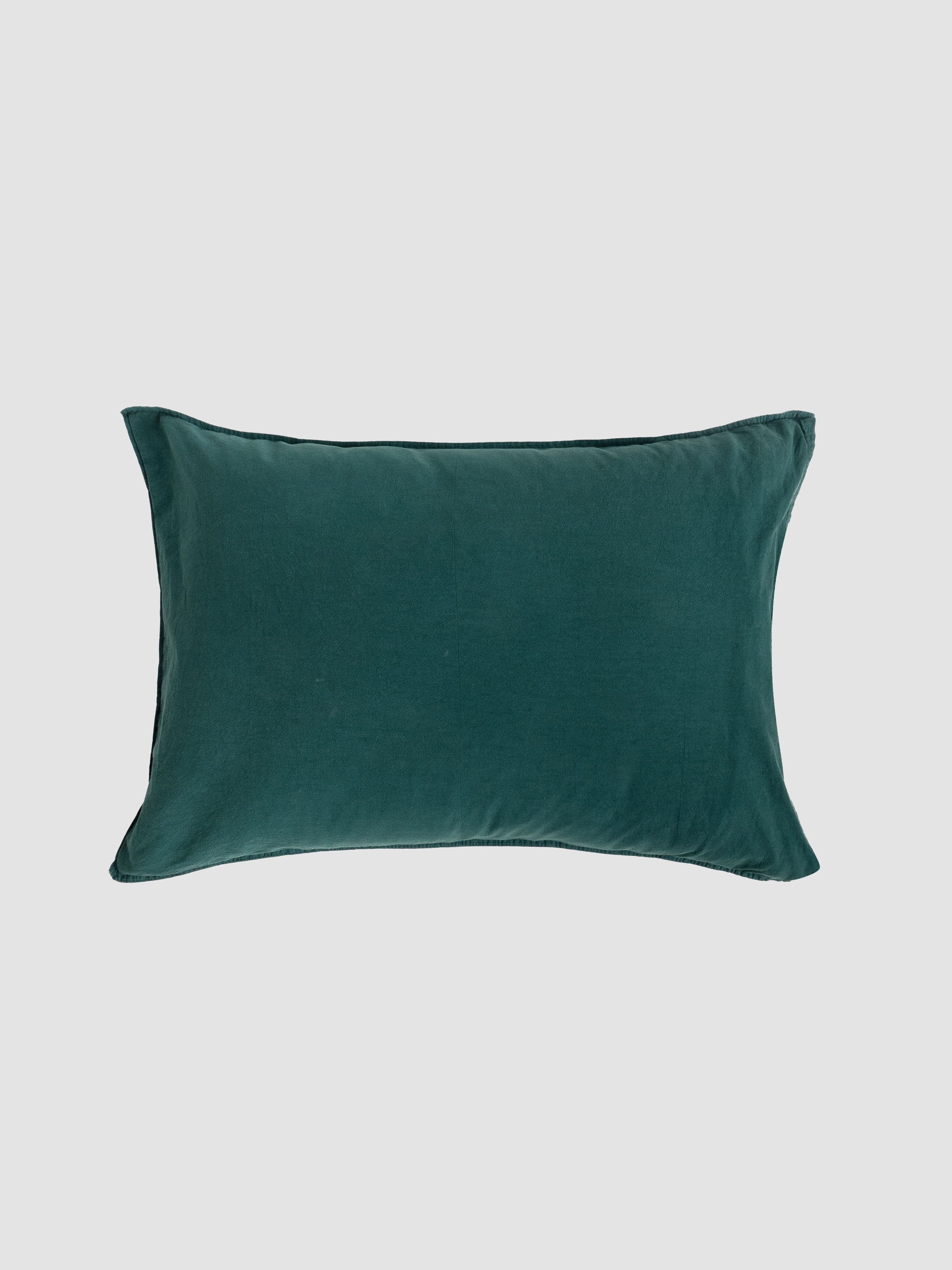 Наволочка з вареної бавовни Leglo Smaragd