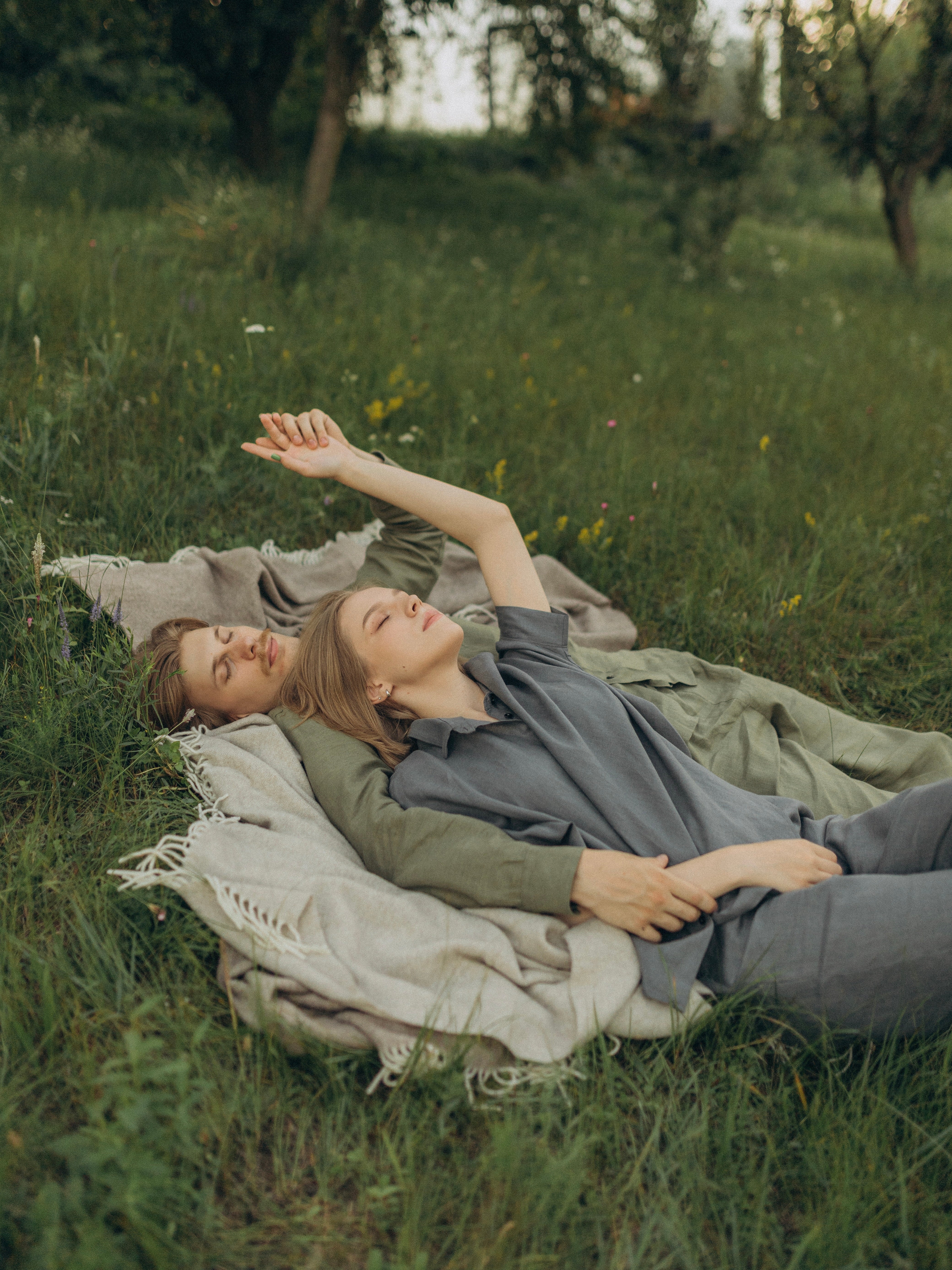 Кашеміровий плед Leglo Merino (світло-сірий)