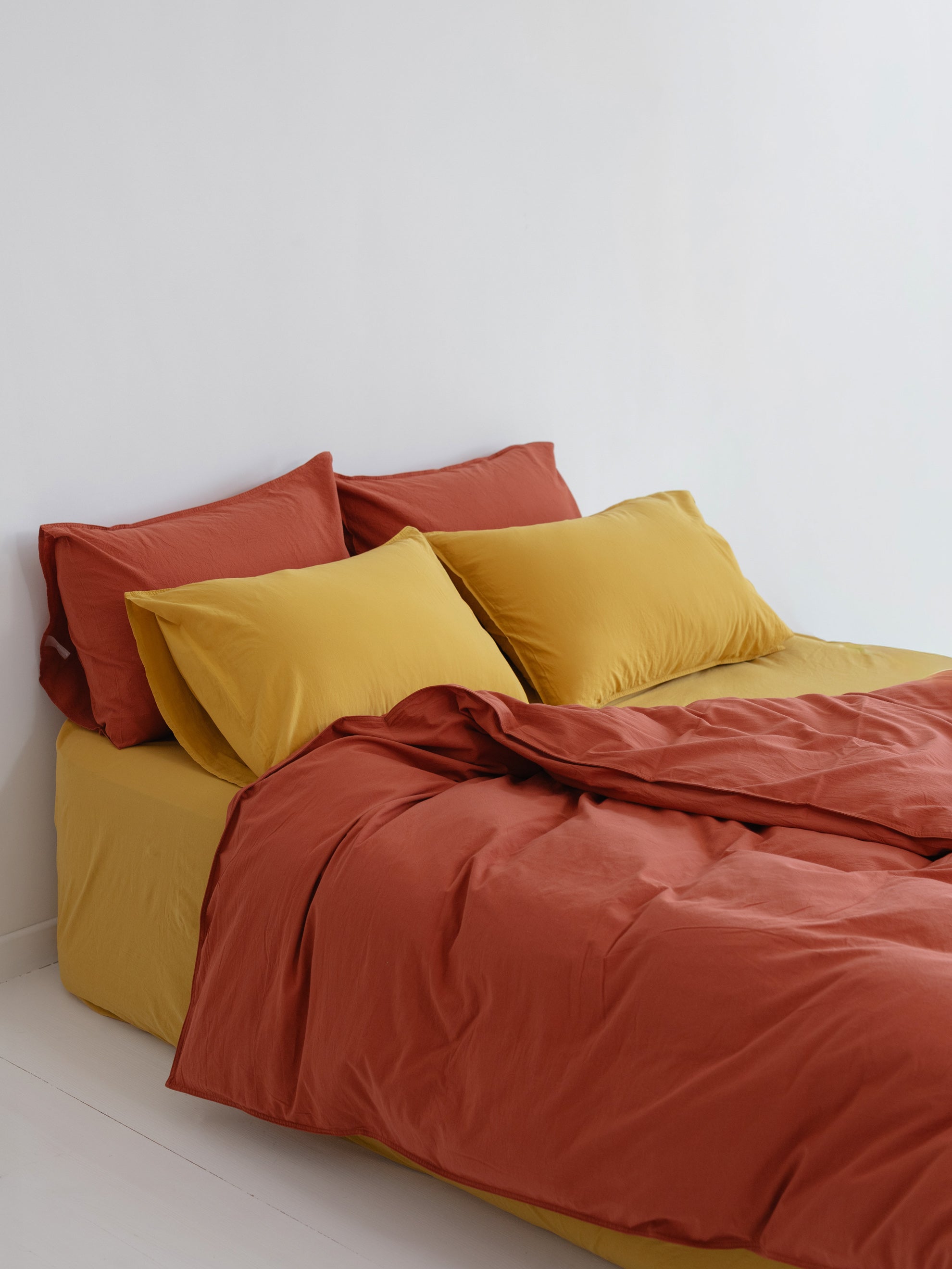 Комплект білизни з вареної бавовни Leglo Mix Terra-Curry