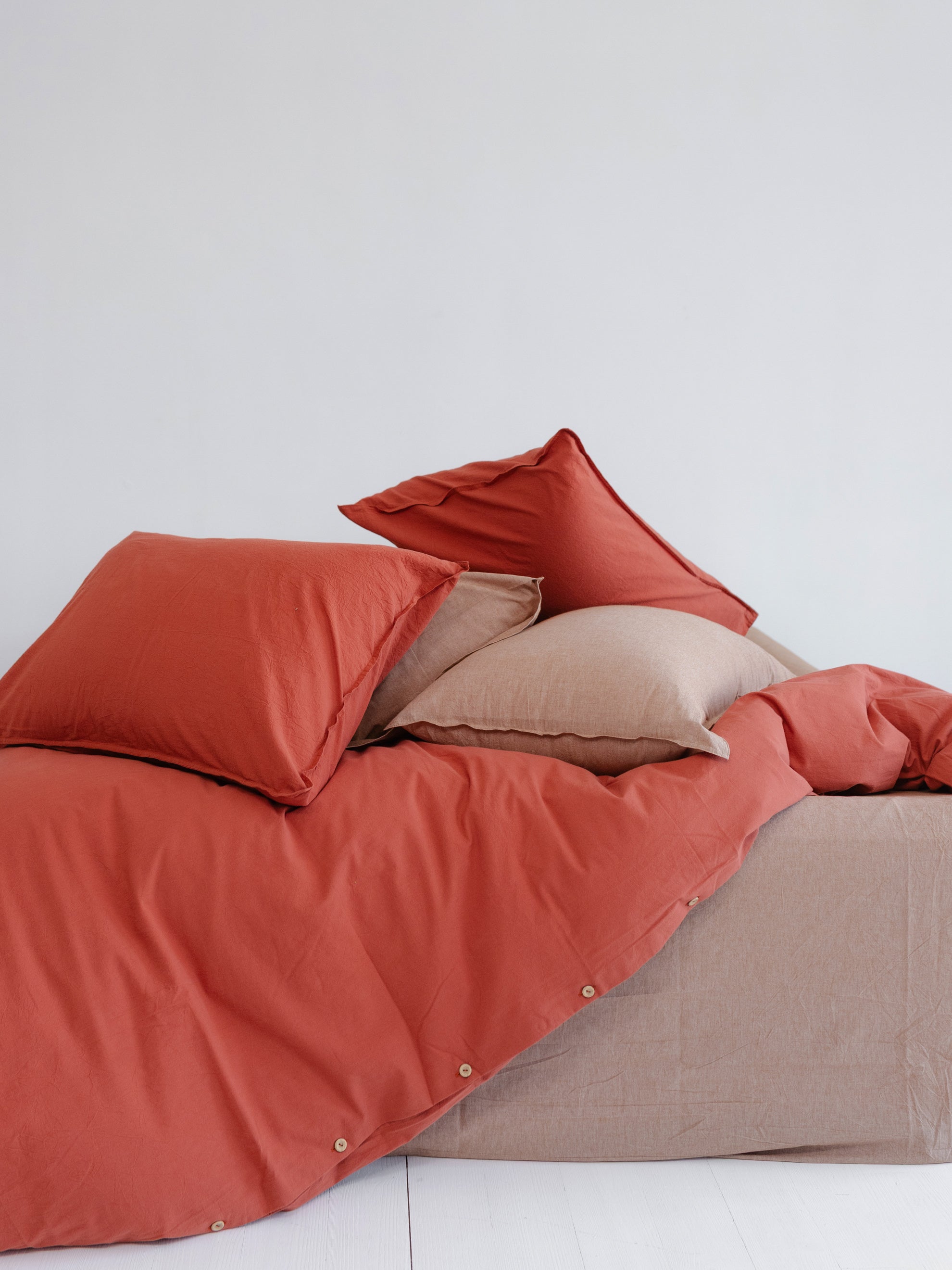 Комплект білизни з вареної бавовни Leglo Mix Terra-Carob