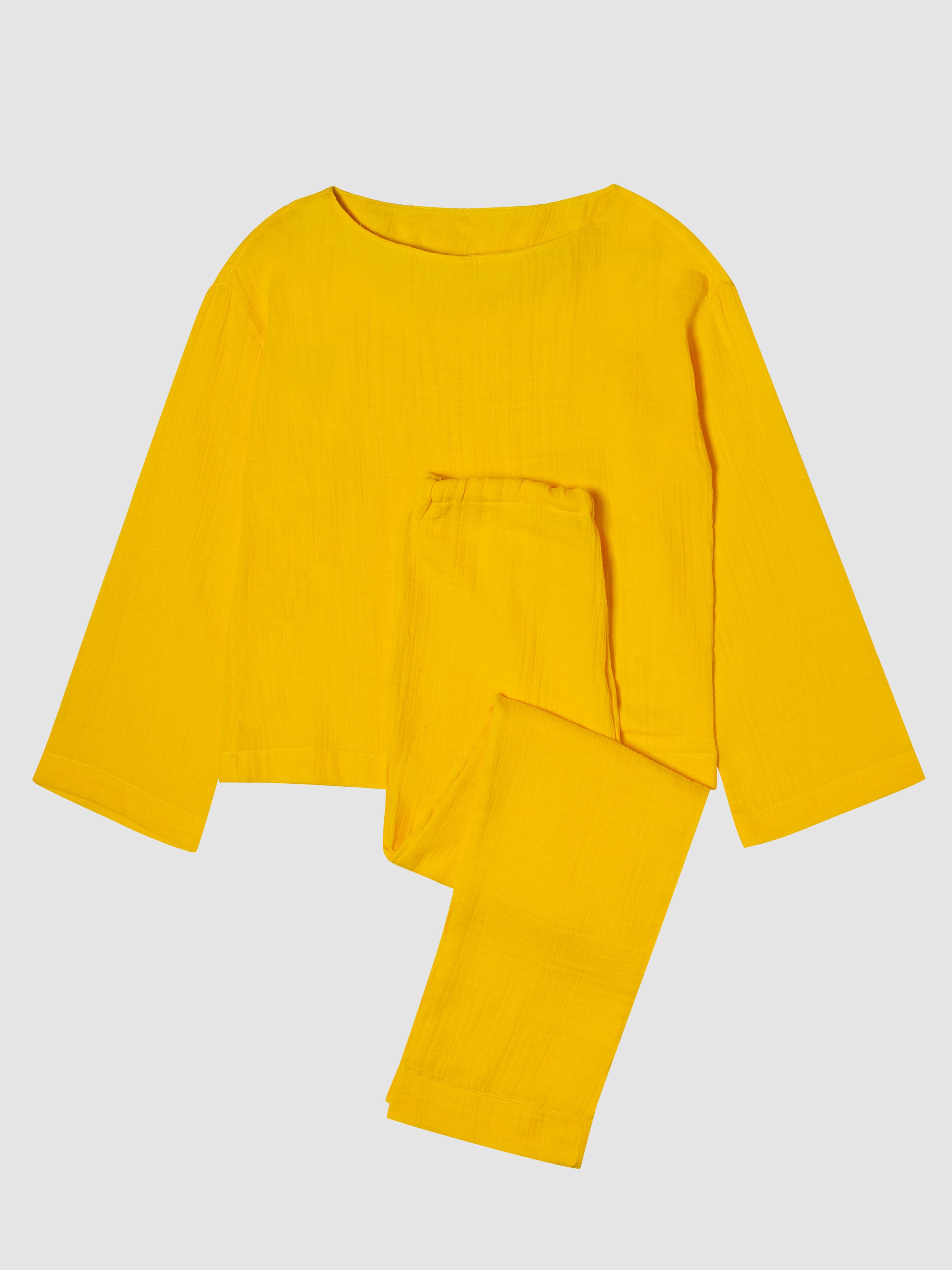 Піжама жіноча з мусліну Leglo Yellow